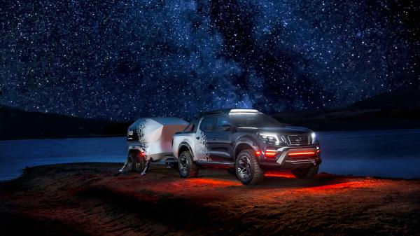 Free nissan navara dark sky concept 4k wallpaper download