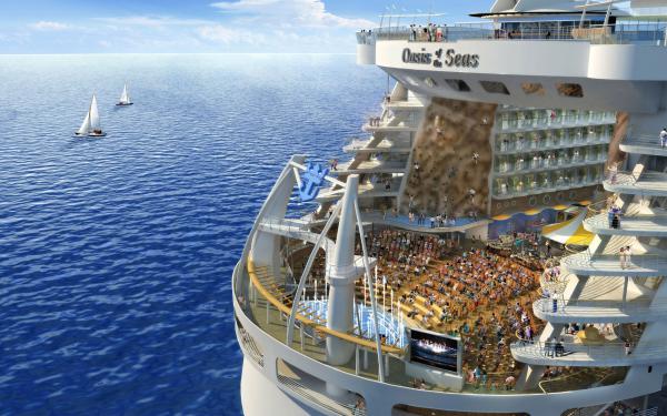 Free oasis of the seas royal caribbean wallpaper download