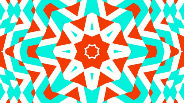 Free orange aqua art hd abstract wallpaper download