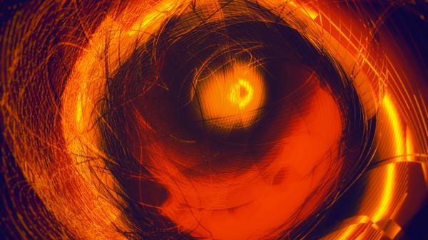 Free orange black fire illustration 4k hd abstract wallpaper download