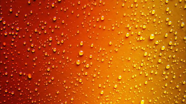 Free orange yellow water drops 4k 5k hd abstract wallpaper download