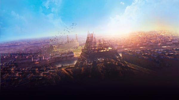 Free paris cityscape 4k wallpaper download