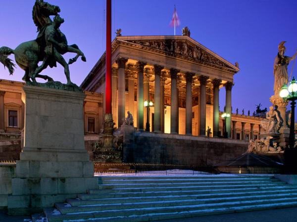 Free parliament building austria wallpaper download