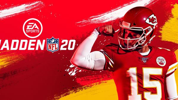 Free patrick mahomes is showing arms in red background wearing red sports dress and helmet hd sports hd wallpaper download