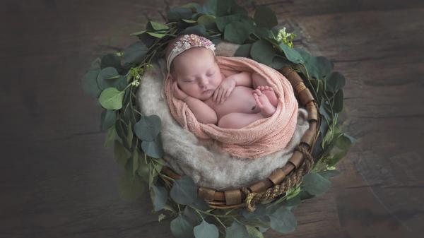 Free photography baby sleep 4k 5k hd wallpaper download