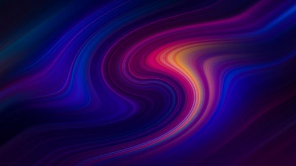 Free pink and yellow abstract swirl 4k hd wallpaper download