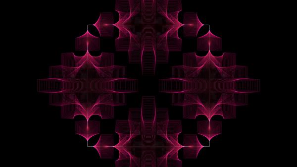 Free pink artistic digital fractal pattern hd abstract wallpaper download