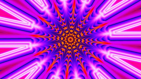 Free pink purple orange artistic colors digital art kaleidoscope optical illusion hd abstract wallpaper download