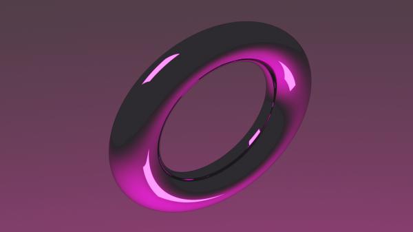 Free pink ring hd abstract wallpaper download