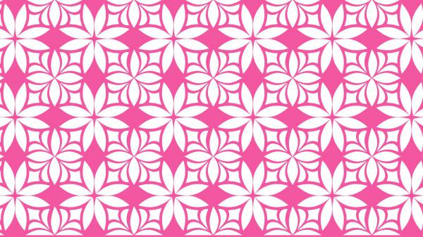 Free pink white flower shapes hd abstract wallpaper download