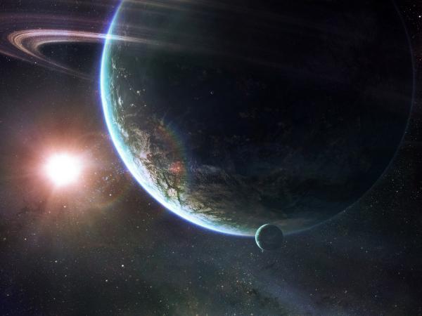 Free planet in universe wallpaper download