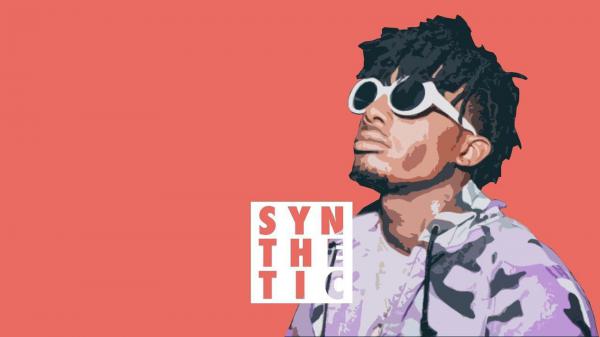 Free playboi carti in orange background wearing goggles hd music wallpaper download