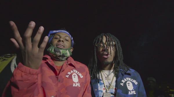 Free playboi carti is standing with man wearing blue coat and specs and gold chain on neck hd music wallpaper download