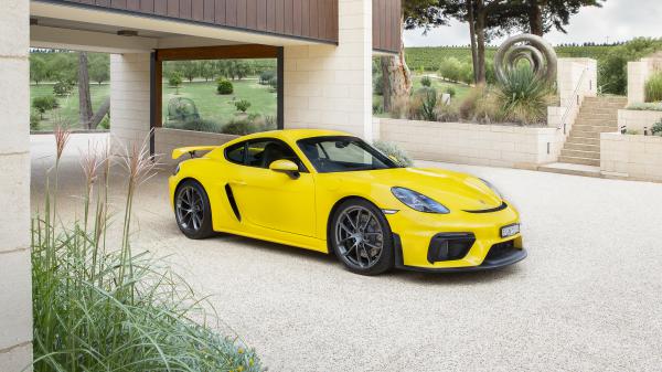 Free porsche 718 cayman gt4 2020 5k wallpaper download