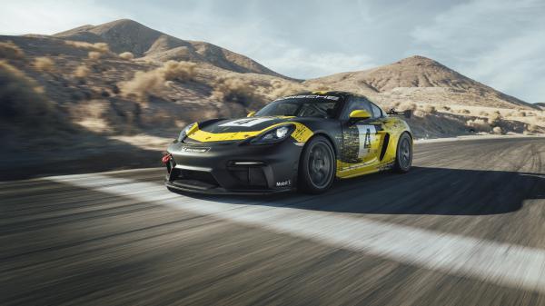 Free porsche 718 cayman gt4 clubsport 2019 4k wallpaper download