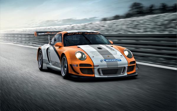 Free porsche 911 gt3 r hybrid 3 wallpaper download