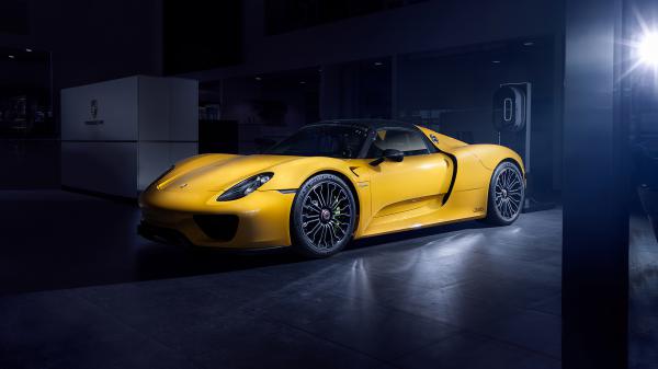 Free porsche 918 spider 4k wallpaper download