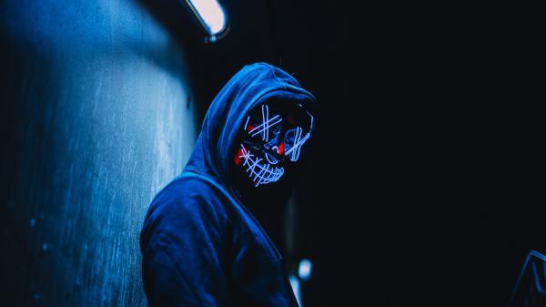 Free purge led mask 5k wallpaper download