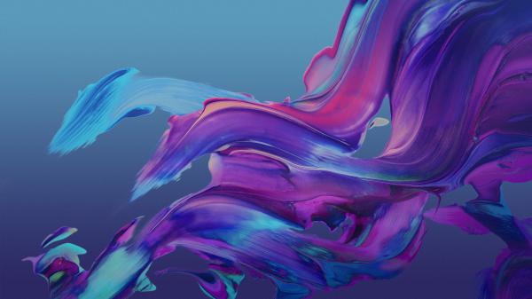 Free purple blue art hd abstract wallpaper download