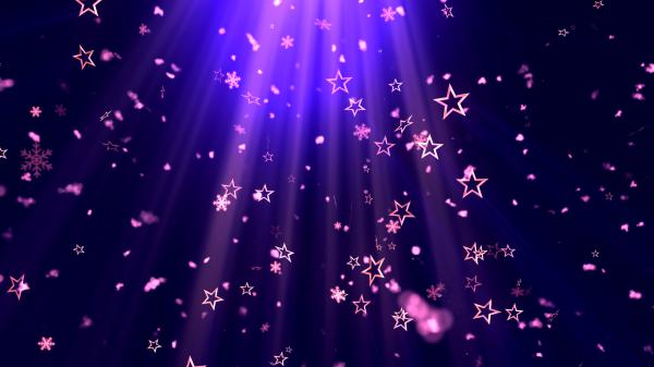 Free purple star falling 4k hd abstract wallpaper download