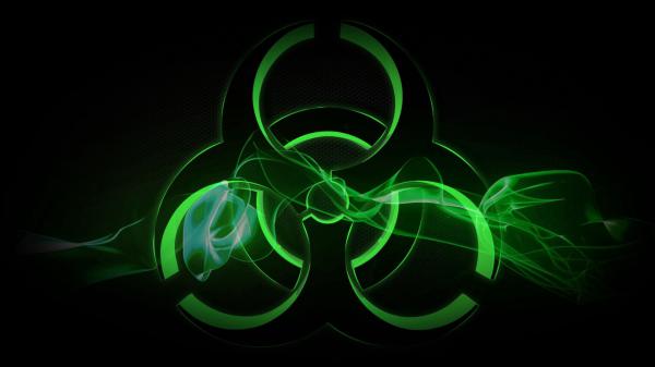 Free radiation sign symbol background hd abstract wallpaper download