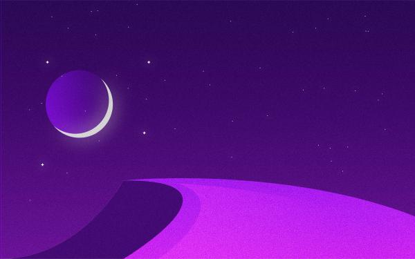 Free ramadan purple evening 4k 8k wallpaper download