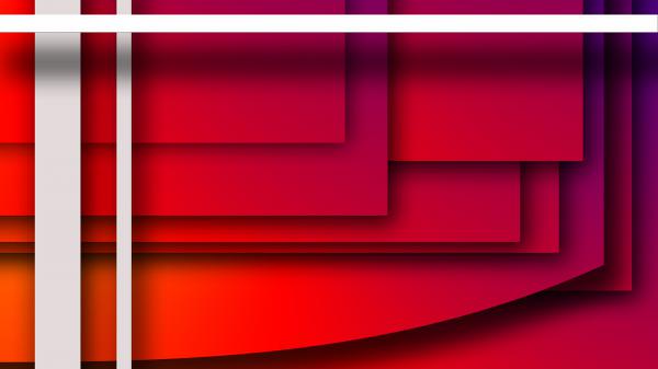 Free red and white triangle 4k hd abstract wallpaper download