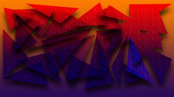 Free red blue purple geometry shapes hd abstract wallpaper download