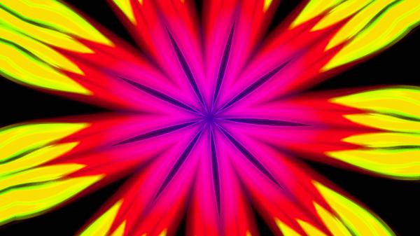 Free red pink and yellow artistic colors digital art kaleidoscope hd abstract wallpaper download