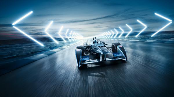 Free renault formula e racing car wallpaper download