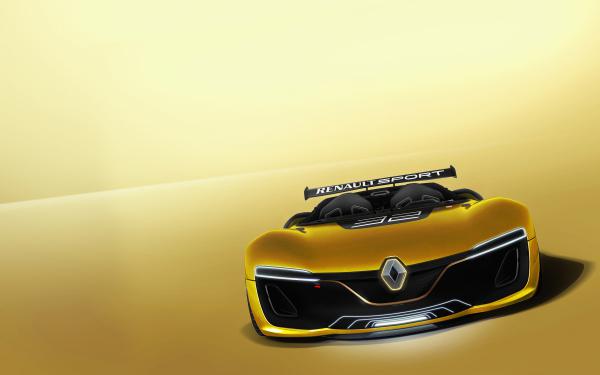 Free renault sport spider 4k yellow wallpaper download