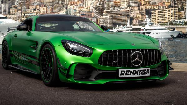 Free renntech mercedes amg gt r 2018 4k 2 wallpaper download