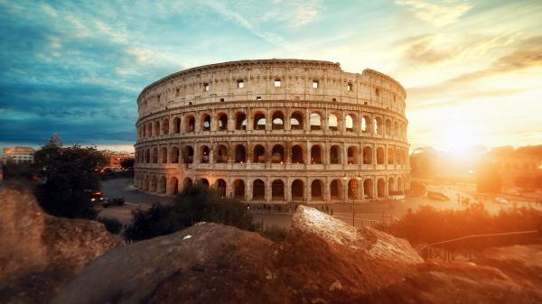 Free rome colosseum italy wallpaper download