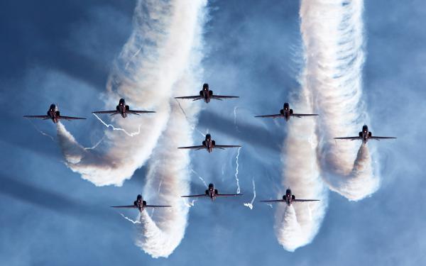 Free royal air force aerobatic team wallpaper download