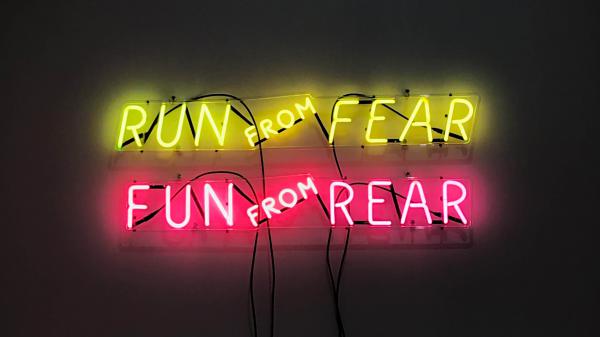 Free run from fear fun from rear hd inspirational wallpaper download