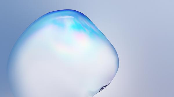 Free samsung galaxy note 10 blue bubble 4k wallpaper download