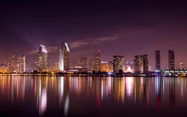 Free san diego skyline wallpaper download