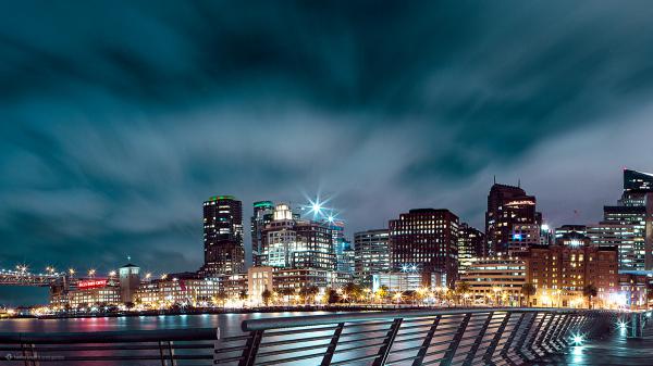 Free san francisco nightscape wallpaper download