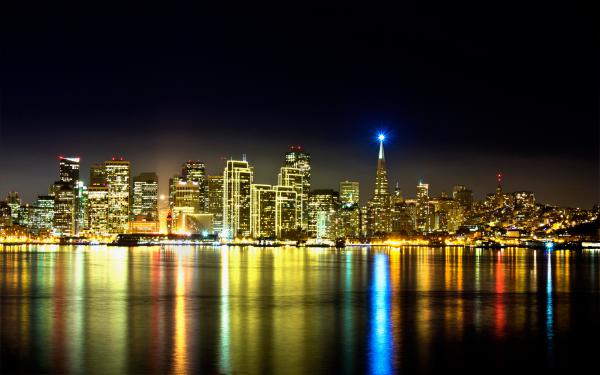 Free san francisco skyline wallpaper download