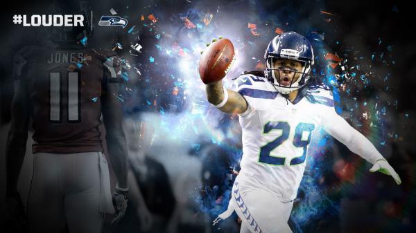 Free seahawks player with ball hd seattle seahawks wallpaper download