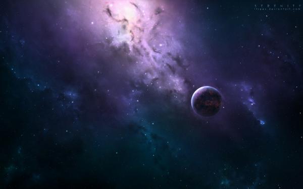 Free serenity galaxy wallpaper download