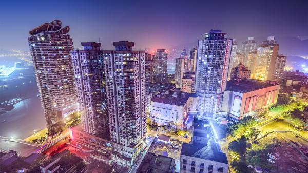 Free skyscraper building china chongqing city 4k 5k hd travel wallpaper download