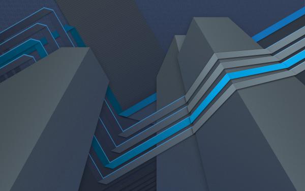 Free skyscraper material design wallpaper download