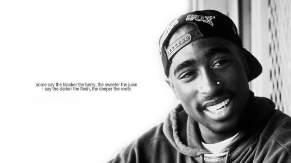 Free smiley 2pac tupac in white background with words hd music wallpaper download