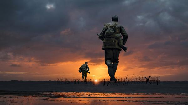 Free soldiers at sunset 4k wallpaper download