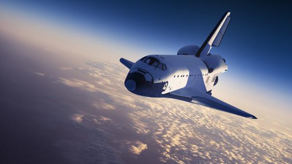 Free space shuttle 5k wallpaper download