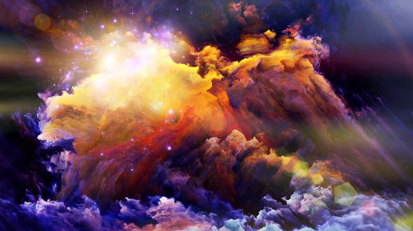 Free space stars abstract digital art nebula 4k hd abstract wallpaper download