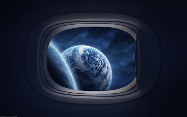 Free space window wallpaper download