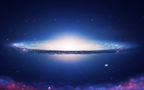 Free spiral galaxy wallpaper download