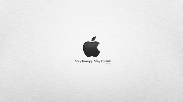 Free stay hungry stay foolish apple technology hd macbook wallpaper download